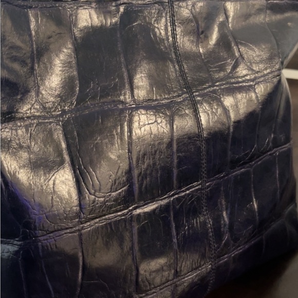 Kate Laundry Kate Landry Purse Large Leather Tote Multi pockets inside - Picture 4 of 7